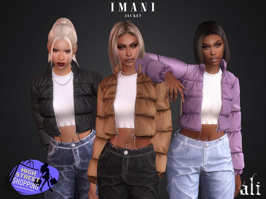 Скриншот мода Куртка IMANI jacket